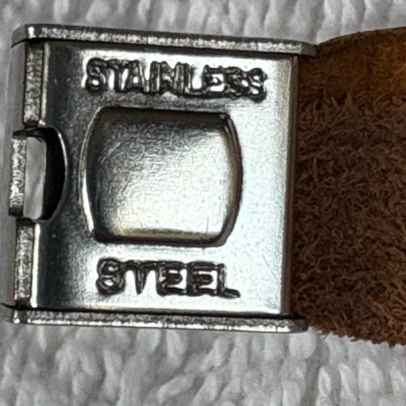 Hamsa Unisex Evil Eye Leather Wrap Bracelet - Stainless Steel Clasp - Picture 8 of 9